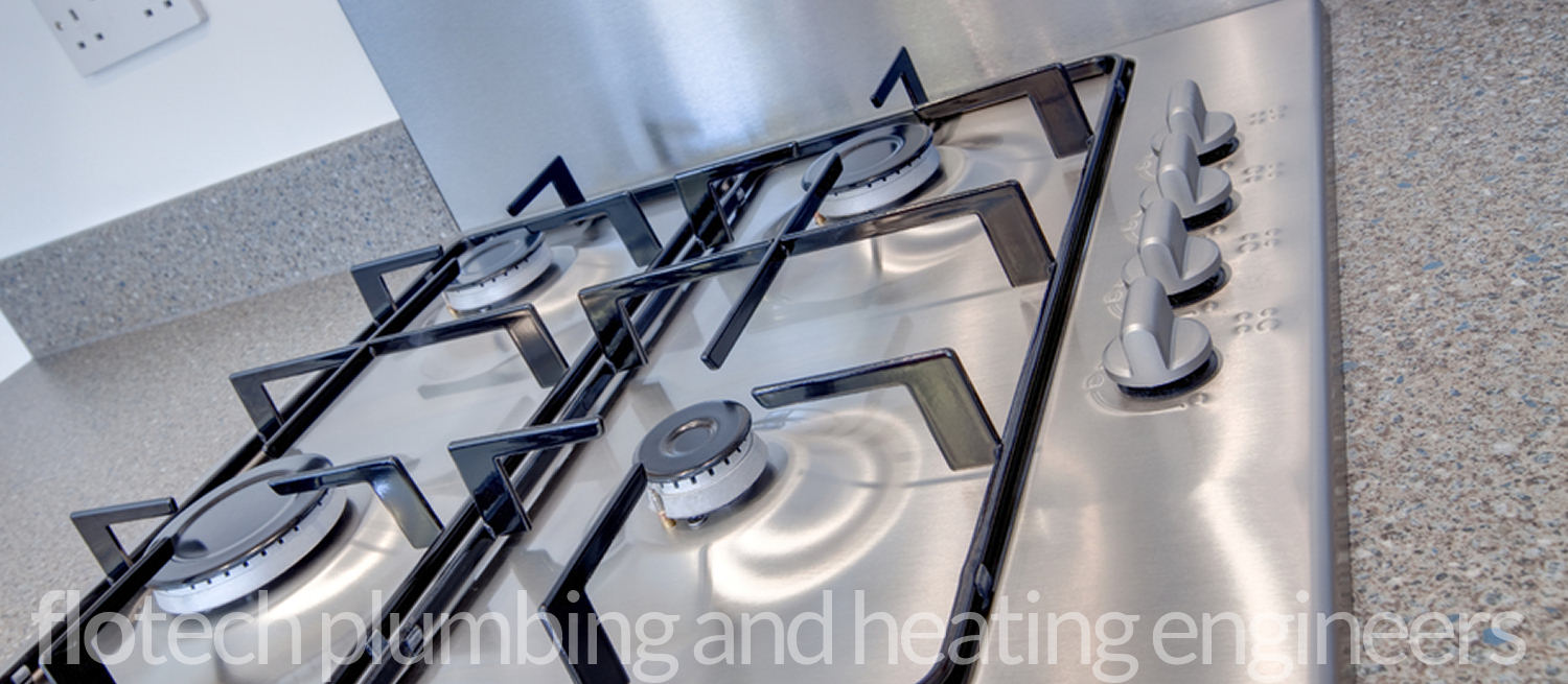 Gas hob installed by Gas Safe engineers from flotech